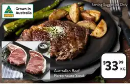 Foodworks Australian Beef Porterhouse Steak offer