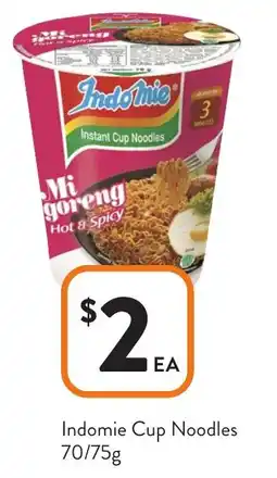Foodworks Indomie Cup Noodles offer