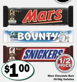 Friendly Grocer Mars Chocolate Bars offer