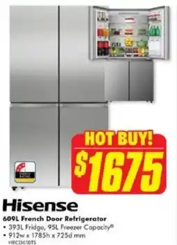 The Good Guys 609L French Door Refrigerator offer