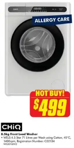 The Good Guys 8.5kg Front Load Washer offer