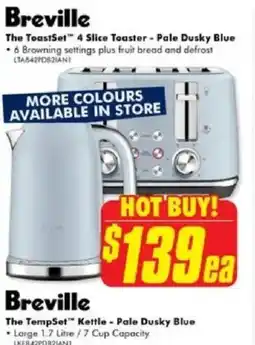 The Good Guys Breville The TempSet™ Kettle - Pale Dusky Blue offer