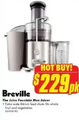 The Good Guys Breville The Juice Fountain Max offer
