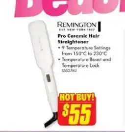 The Good Guys REMINGTON Pro Ceramic Hair Straightener offer