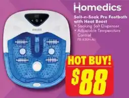 The Good Guys Homedics Salt-n-Soak Pro Footbath offer