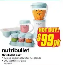 The Good Guys nutribullet Nutribullet Baby offer