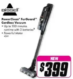 The Good Guys PowerClean® FurGuard™ Cordless Vacuum offer