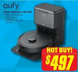 The Good Guys eufy Clean Robovac L60 SES offer