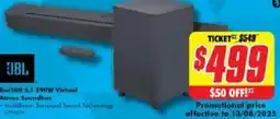 The Good Guys JBL Bar500 5.1 590W Virtual offer