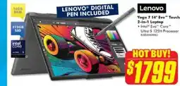 The Good Guys Lenovo Yoga 7 14" Evo Touch 2-in-1 Laptop offer
