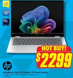 The Good Guys OmniBook X Flip 14" Copilot+ PC Touch Laptop offer
