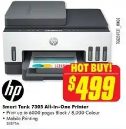 The Good Guys hp Smart Tank 7305 All-in-One Printer offer