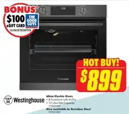 The Good Guys Westinghouse 60cm Electric Oven offer