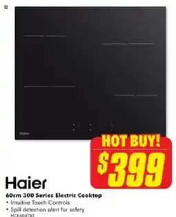The Good Guys Haier 60cm 300 Series Electric Cooktop offer
