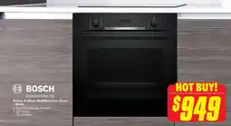 The Good Guys BOSCH Series 4 60cm Multifunction Oven Black offer