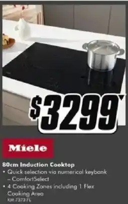 The Good Guys Miele 80cm Induction Cooktop offer