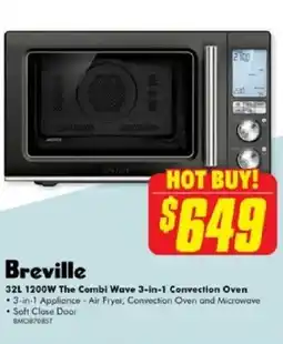 The Good Guys Breville 32L 1200W The Combi Wave 3-in-1 Convection Oven offer