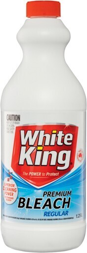 IGA White King Bleach 1.25 Litre Selected Varieties offer
