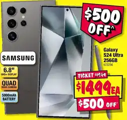 JB Hi-Fi Galaxy S24 Ultra 256GB offer