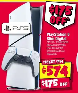 JB Hi-Fi PlayStation 5 Slim Digital offer