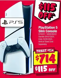 JB Hi-Fi PlayStation 5 Slim Console offer
