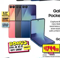 JB Hi-Fi Galaxy Z Flip7 512GB offer