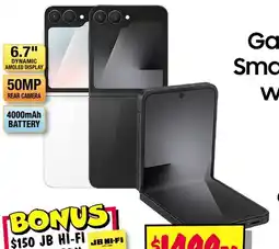 JB Hi-Fi Galaxy Z Flip7 FE 128GB offer