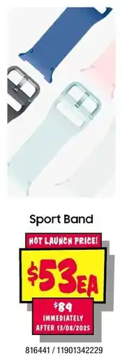 JB Hi-Fi Sport Band offer