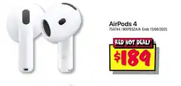 JB Hi-Fi AirPods 4 offer