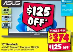 JB Hi-Fi 15" Notebook offer