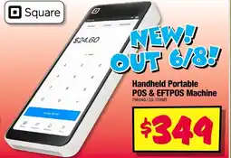 JB Hi-Fi □ Square Handheld Portable POS & EFTPOS Machine offer