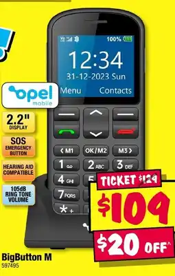 JB Hi-Fi BigButton M offer