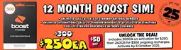 JB Hi-Fi 12 month boost sim offer