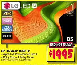 JB Hi-Fi 55" 4K Smart OLED TV offer