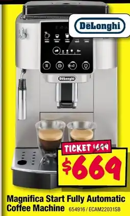 JB Hi-Fi Magnifica Start Fully Automatic Coffee Machine offer