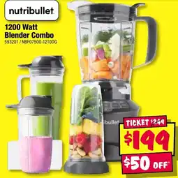JB Hi-Fi nutribullet 1200 Watt Blender Combo offer