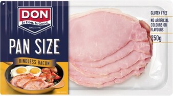 IGA Don Pan Size Rindless Bacon 250g offer