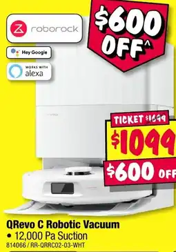 JB Hi-Fi QRevo C Robotic Vacuum offer