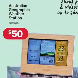 Australia Post Australian Geographic Weather Station offer