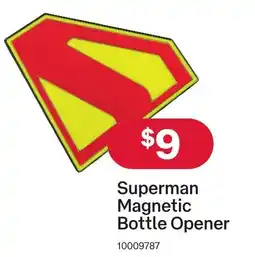 Australia Post Superman Magnetic Bottle Opener offer