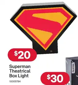 Australia Post Superman Theatrical Box Light offer