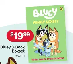 Australia Post Bluey 3-Book Boxset offer