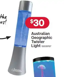 Australia Post Australian Geographic Twister Light offer