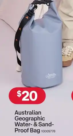 Australia Post Australian Geographic Water- & Sand- Proof Bag offer
