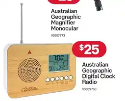 Australia Post Australian Geographic Digital Clock offer
