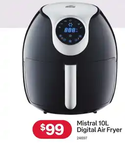 Australia Post Mistral 10L Digital Air Fryer offer