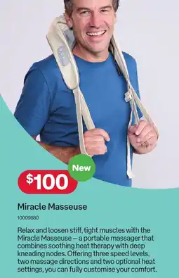 Australia Post Miracle Masseuse offer
