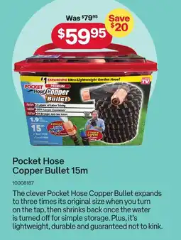 Australia Post Pocket Hose offer