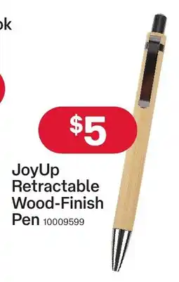 Australia Post JoyUp Retractable Wood-Finish Pen offer