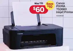 Australia Post Canon PIXMA TS3660 Inkjet Printer offer